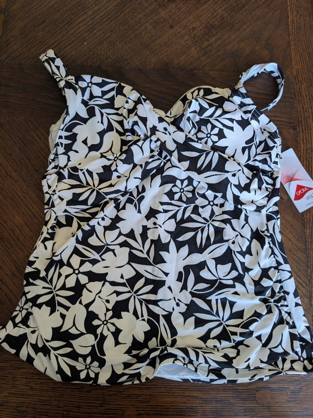 Lands End petite tankini top